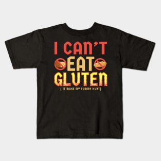 i cant eat gluten Kids T-Shirt